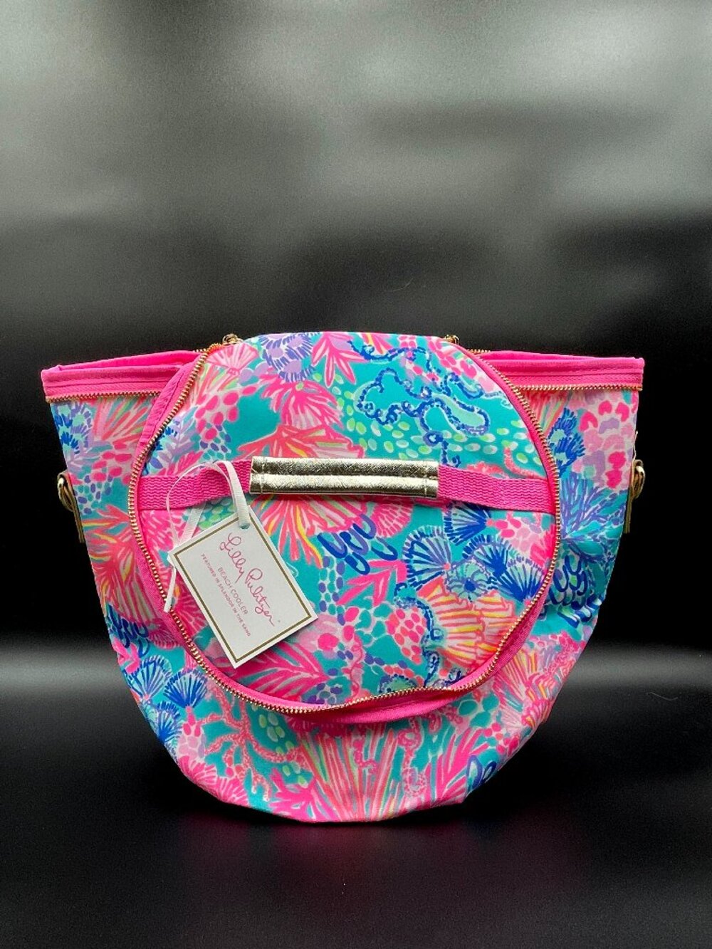 NWT Lilly Pulitzer Insulated Soft Beach Cooler Insulated Splendor In The Sand